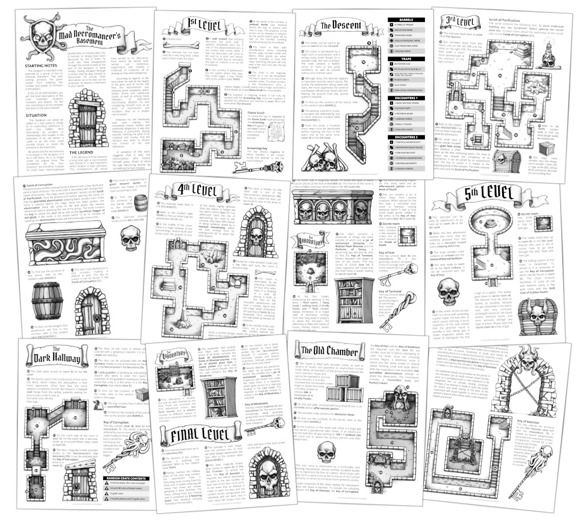 Mad Necromancer Dungeon