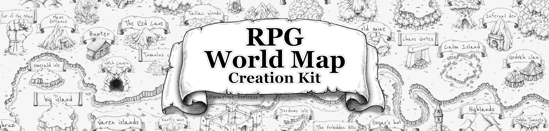 RPG World Map Creation Kit